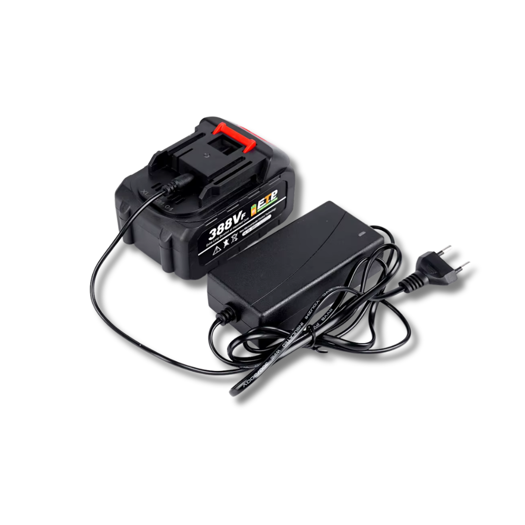 Trim-X – Batteri og lader
